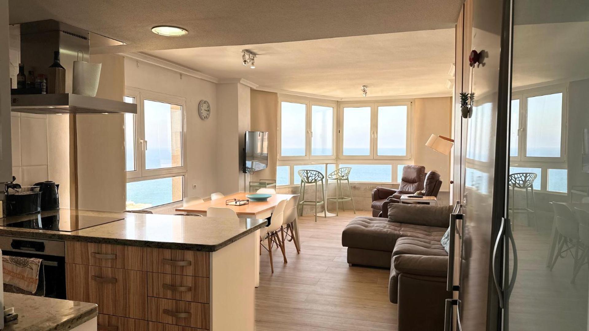 Atico A 50M Del Mar. Parking Gratis. A/C Apartment El Campello Ngoại thất bức ảnh